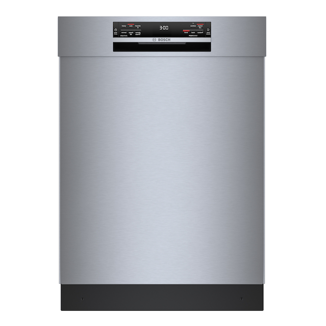 Bosch 800 Series Smart 24 in 3 Rack 42 dBA Smudge Free Stainless Steel Built In Dishwasher