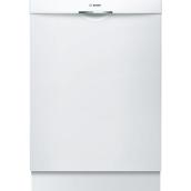Bosch 300 Series 46 dBA 3-Rack Smart White Built-In Dishwasher with PureDry