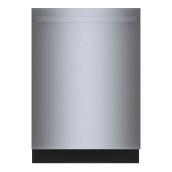 Bosch 300 Series 24-in Stainless Steel 3-Rack Smart Built-In Dishwasher with PrecisionWash