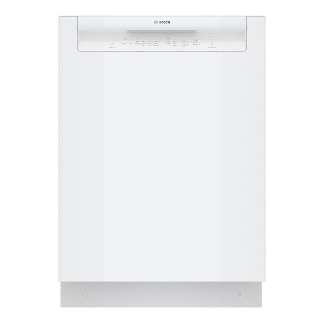 Bosch 24 inch built in dishwasher with home connect 2 loading racks 50 dB White