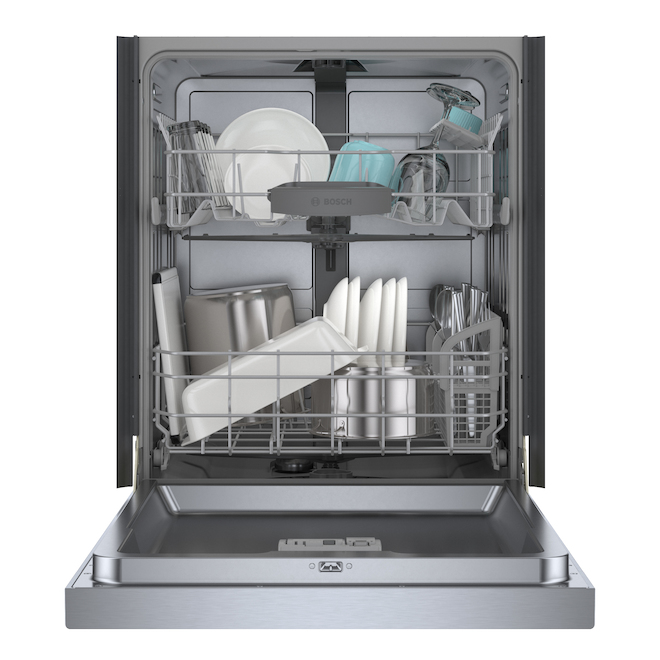 Bosch 100 Series Stainless Steel Built In Dishwasher