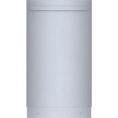 Bosch 800 Series Built-In Dishwasher 18-in with 3 Baskets 44 dBA - Stainless Steel
