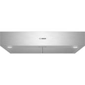 Bosch 500 Series 30-in 300 CFM Convertible Undercabinet Range hood - Stainless Steel