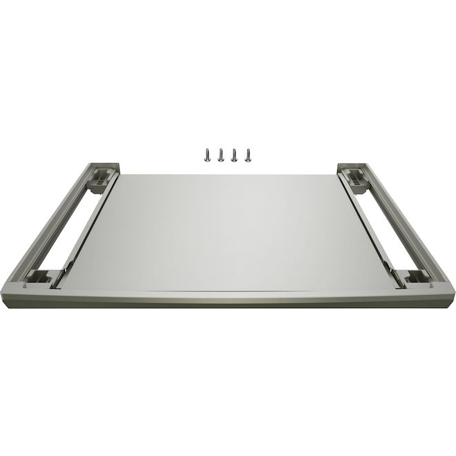 Bosch 800 Series 23.44-in Stainless Steel Finish Plastic Washer/Dryer Stacking Kit