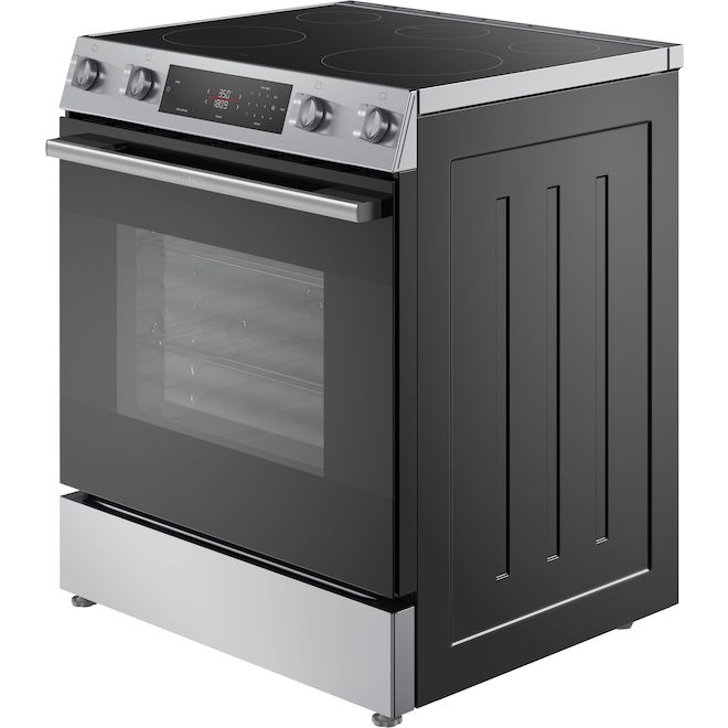 Bosch 100 Series Electric Slide-In Range with Powerful Heating - 5.8-cu.ft.