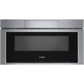 Bosch 800 Series 1.2-ft³ 950 W 30-in W Stainless Steel Built-In Drawer Microwave