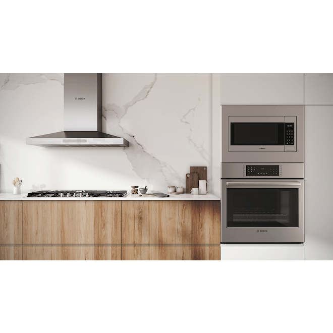 Bosch 27-in Microwave Trim Kit - Stainless Steel