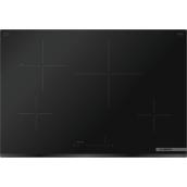 Surface de cuisson à induction électrique série 800 Bosch 30 po 4 éléments, noir