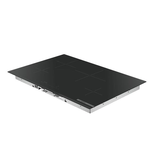 Bosch 800 Series 4-Element 30-in Electric Induction Cooktop - Black
