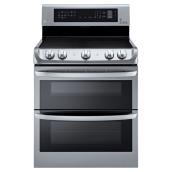 LG Freestanding Dual Range Convection Oven - EasyClean - Infrared Grill - 30-in - 7.3-sq. ft. - Stainless Steel