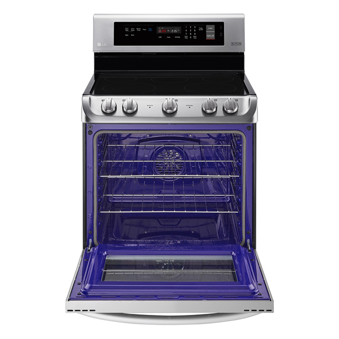 Freestanding Electric Range - 6.3 cu. ft. - Stainless Steel