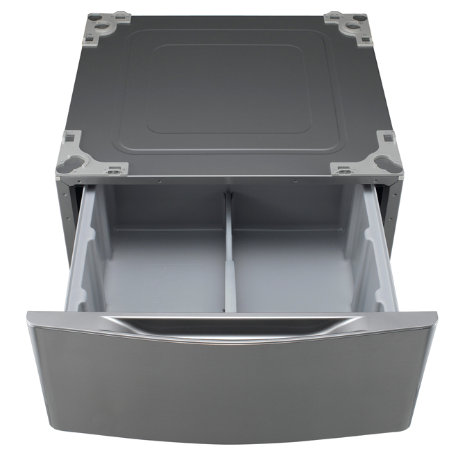 Laundry Pedestal Drawer - 27" -  Graphite Steel