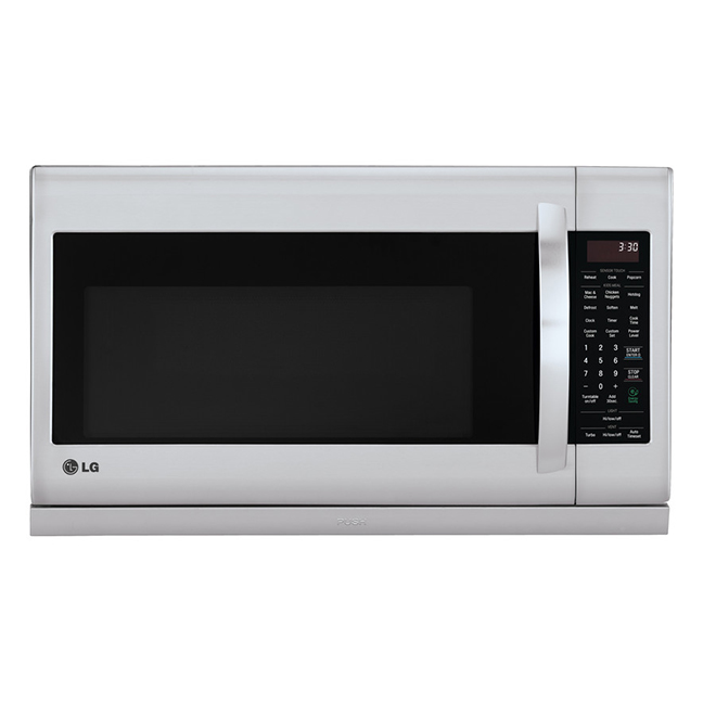 LG OvertheRange Microwave Oven 2cu ft 400 CFM Stainless Steel EasyClean LMV2055ST RONA