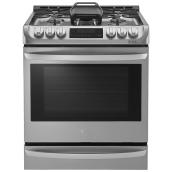 LG Gas Range with ProBake Convection - 6.3-cu ft - 30-in - Stainless Steel