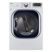 Stackable Electric Dryer - TurboSteam - 7.4 cu. ft. - White