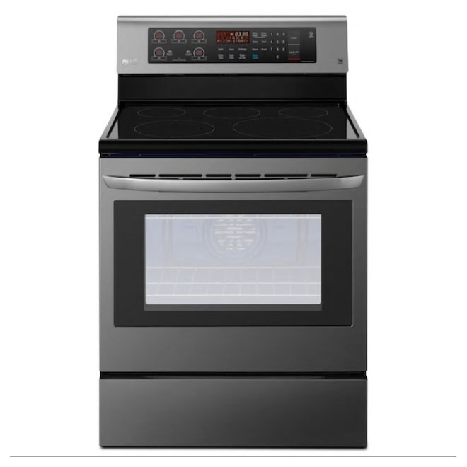 Lg Electric Range With True Convection And Easyclean 6 3 Cu Ft
