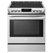 LG Built-In Induction Range - Self Cleaning - 5 Elements - 6.3-sq. ft. - 30-in - Stainless Steel