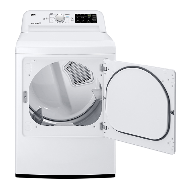 Electric Dryer with Sensor Dry Technology - 7.3 cu. ft. - White
