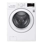 LG Front-Load Washer with Wi-Fi and LoDecibel Quiet Operation - 5.2-cu ft - White