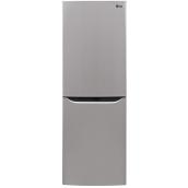 Réfrigérateur à congélateur inférieur LG, 10,1 pi³, 24", inox