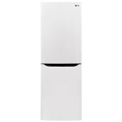 Réfrigérateur à congélateur inférieur LG, 10,1 pi³, 24", blanc
