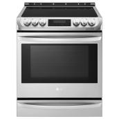 LG Induction Range - ProBake - 6.3-cu ft - Stainless Steel