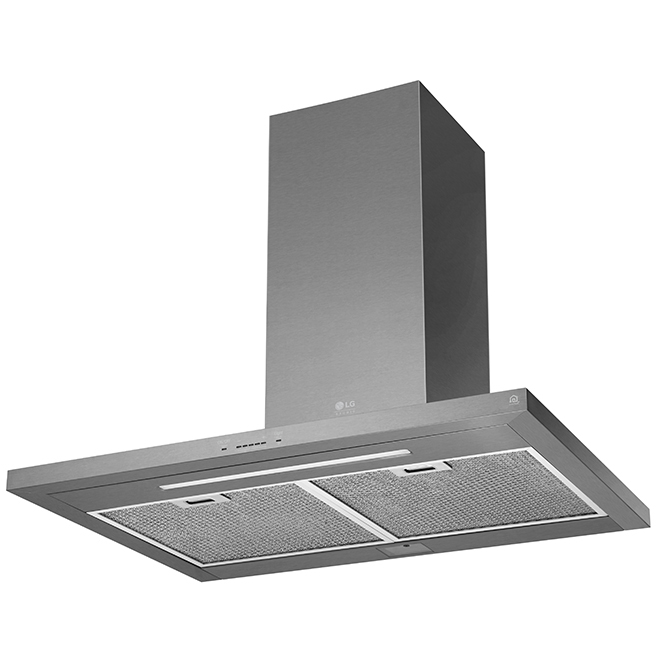 Hotte de cuisine murale de 30 po en acier inoxydable par LG