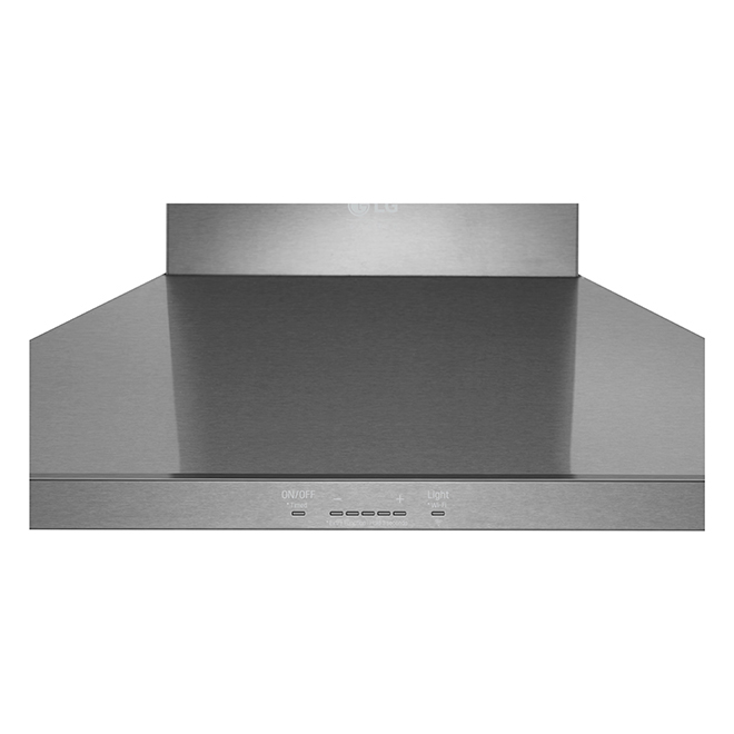 Lg 30 black stainless deals range hood