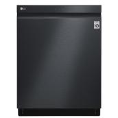 Lave-vaisselle encastré LG avec TrueSteam(MD), 24", noir mat