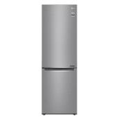 Réfrigérateur à congélateur en bas LG éclairage intérieur DEL 24 po 11,9 pi³ argent platine