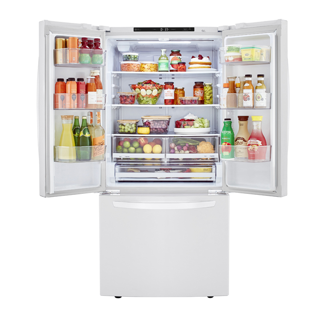 Lg French Door Refrigerator 33 24 Cu Ft White Lrfcs2503w