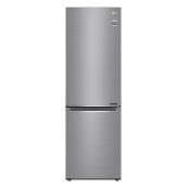 Réfrigérateur à congélateur en bas, 24", 12 pi³, argent platine