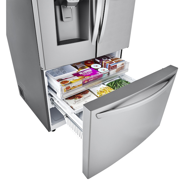 Réfrigérateur de 36 po avec Porte dans la porteMD et machine à glaçons  Craft Ice - LRFDS3016S