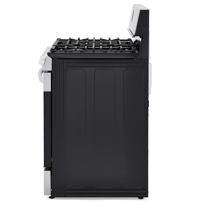 LG Freestanding Gas Range with Air Fry - 5 Burners - 5.8-cu ft - 30-in - Stainless Steel