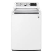 LG Smart Top-Load Washer with 4-Way Agitator and TurboWash(TM) Technology - 5.6 cu ft - White