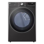 LG Electric Dryer - 7.4-cu ft - 27 po - Black Stainless Steel