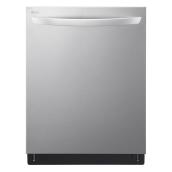 LG 24-in QuadWash Stainless Steel Energy Star Certified Built-In Dishwasher