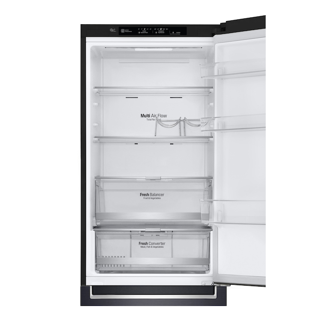 LG 24 In Bottom Freezer Refrigerator 12 Cu Ft Reversible Door   30895319c L 