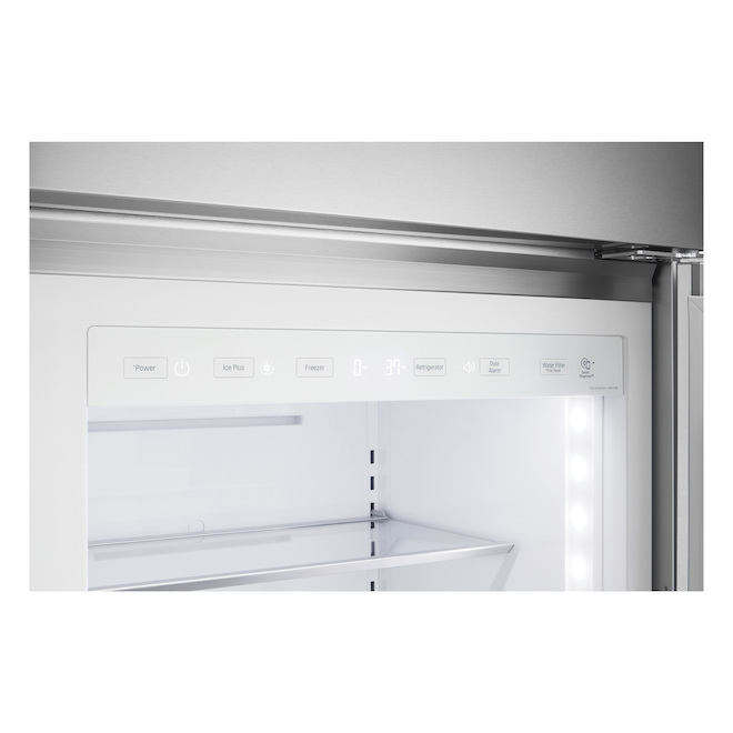 LG Studio 42-in Built-In Side-by-Side Refrigerator - 25.6-cu. ft. - Stainless Steel - Water/Ice Dispenser