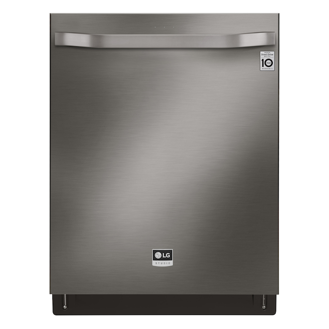 LG Studio 24in BuiltIn Dishwasher (Black Stainless Steel) LSDT9908BD RONA