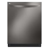 LG 24-in Built-In Dishwasher (Black Stainless Steel)