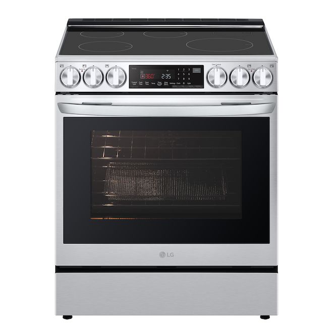 LG 6.3-ft³ Induction Range - InstaView - Air Fry - Air Sous Vide -  Stainless Steel