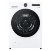 LG 5.2-cu ft Front Load Steam Electric Washer - AI - LCD Control Knob - White