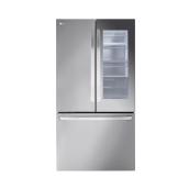 LG Counter Depth MAX 36-in French Door Refrigerator - Stainless Steel