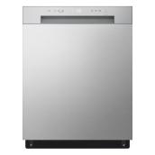 LG 24-in 2-Rack Platinum Built-In Dishwasher with Dynamic Dry