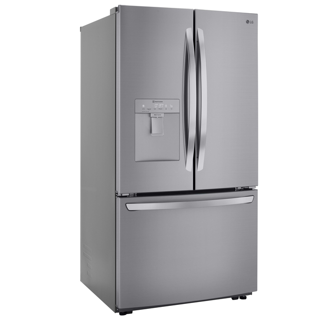 LG 29Ft³ 3Door 36In Standard Depth French Door Refrigerator Ice