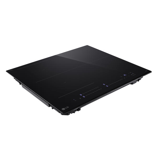 LG 30-in 4-Element Smooth Surface Black Induction Electric Cooktop