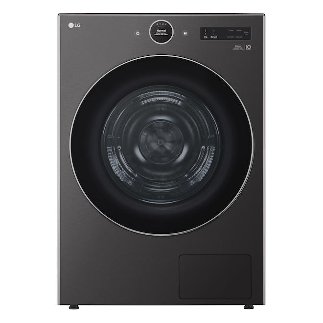 LG 7.8-ft³ 6-Motion DirectDrive Ventless Electric Dryer - Black