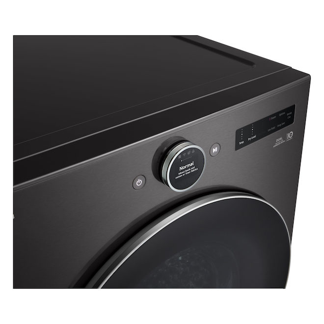 LG 7.8-ft³ 6-Motion DirectDrive Ventless Electric Dryer - Black