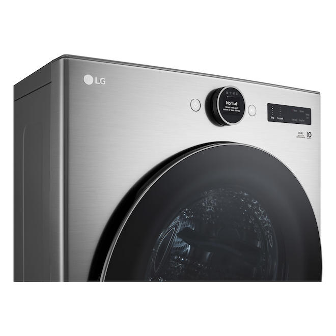 LG 7.8-ft³ 6-Motion DirectDrive Ventless Electric Dryer - Stainless Steel